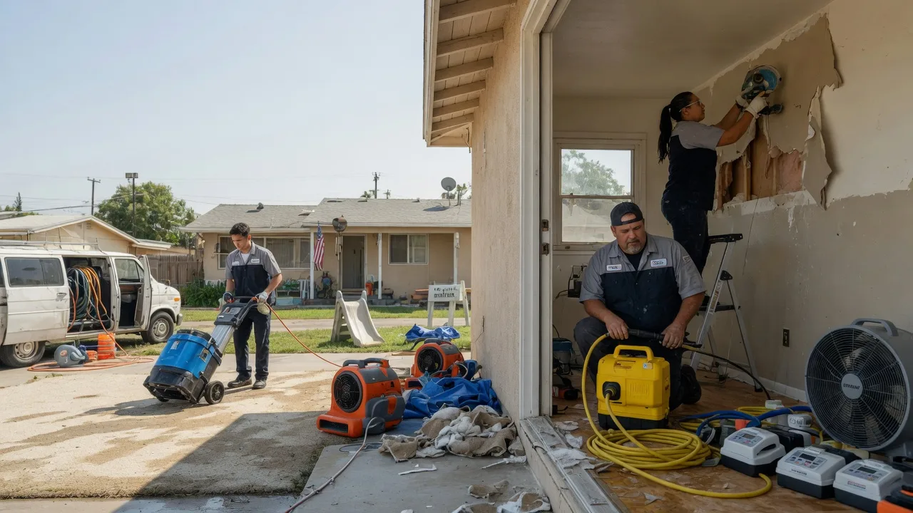 Water Damage Restoration in Purdon, TX near me